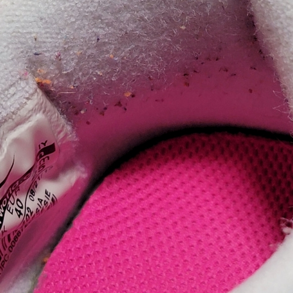 Nike Running Shoes Aqua, Pink Girls Youth Size 7Y - Picture 12 of 13